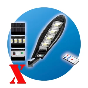SOLÁRNA INDUKČNÁ PULIČNÁ LAMPA S ĎIAĽKOVÝM OVLÁDANÍM W779B