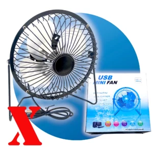 STOLNÝ USB VENTILÁTOR, NASTAVITEĽNÝ, TICHÝ, YR-F002