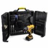 STRAUS AKU SKRUTKOVAČ 24V 2X BATERIA SADA VRTÁKOV 92KS ST/CDD24-092