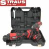 STRAUS AKUMULATOROVÝ SET 2V1 SKRUTKOVAČ A BRÚSKA 2XBATERIA 24V ST/CD-AG240
