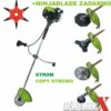 STROM BENZÍNOVÝ KROVINOREZ STRUNOVÁ KOSAČKA 4,6KW SC4300 + NINJABLADE