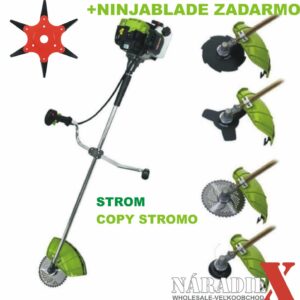 STROM BENZÍNOVÝ KROVINOREZ STRUNOVÁ KOSAČKA 4,6KW SC4300 + NINJABLADE