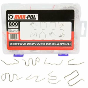 SVORKY NA ZVÁRANIE PLASTOV SADA SVORKOV 800KS M66555