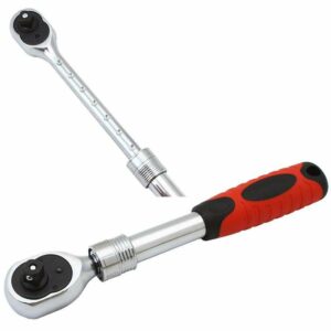 TELESKOPICKÁ RAČŇA 1/2" DĹŽKA 300-450MM, L/P, EPICA RED EP0366