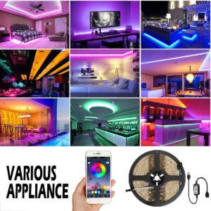 TV LED USB PÁS 5M FAREBNÝ S DIAĽKOVÝM OVLÁDANÍM V MOBILE ND3025
