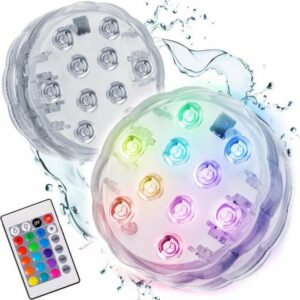 VODOTESNÉ LED RGB OSVETLENIE S DIAĽKOVÝM OVLÁDAČOM WB02