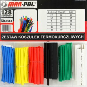 ZMRŠTOVACIE BRUŽURKY 128KS SADA MAR-POL M66563