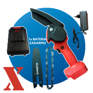 KRAFTECH AKUMULÁTOROVÁ MINI REŤAZOVÁ PÍLA 4" + ZADARMO 1XBATÉRIA,1XREŤAZ 38V KT/BCHS38V-BQ