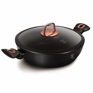 Hrniec plytký s mramorovým povrchom 28cm BERLINGERHAUS BH-1640