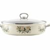 SMALTOVANÝ NÍZKY HRNIEC 28CM PERFECT HOME 14836